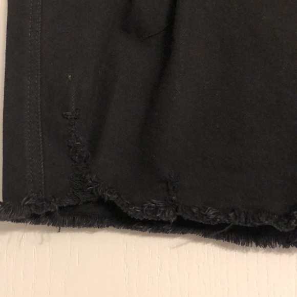 Wax Jean Black Denim Skirt - Picture 4 of 11